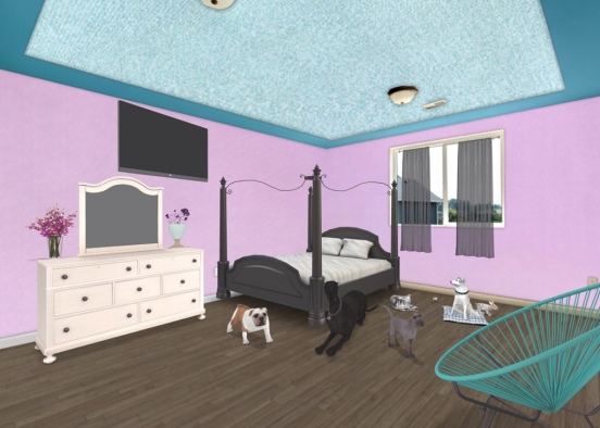 fav bedroom  Design Rendering