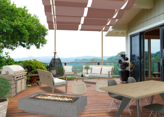 terrasse  Design Rendering