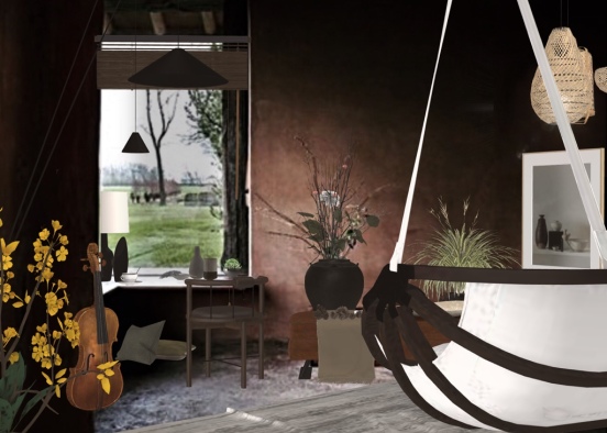 Simple Room Design Rendering