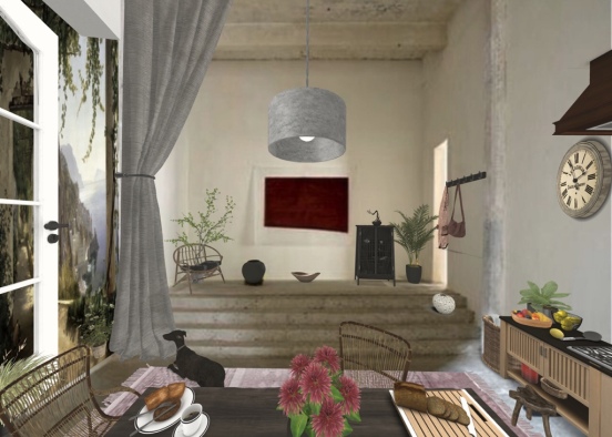 Humble Mediterranean Abode Design Rendering