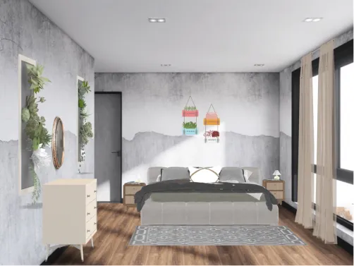cool plant bedroom