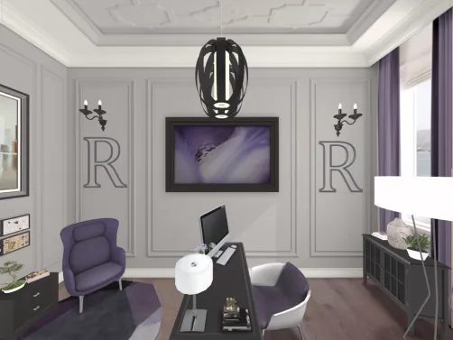purple office