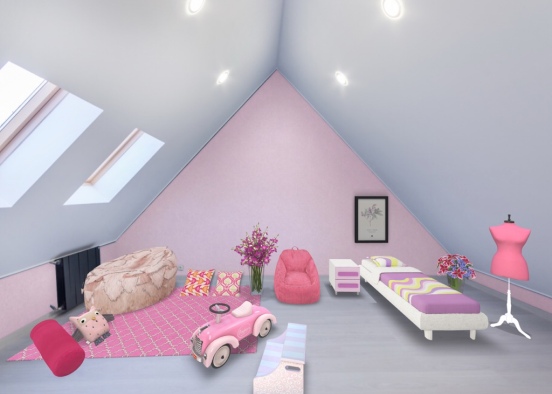 chambre d’enfant 👶🤩😍 Design Rendering