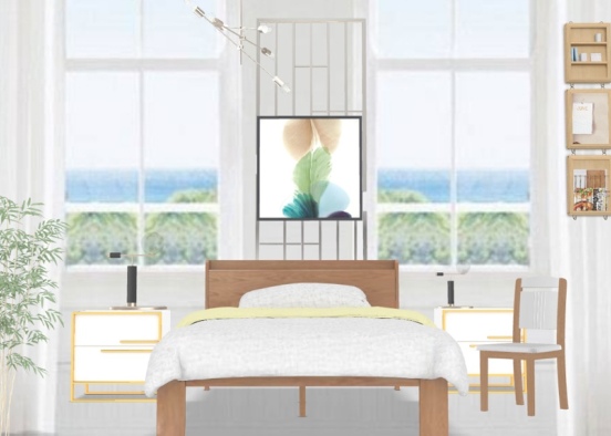 ✨🌊La chambre de la mer 🌊⚡️ Design Rendering