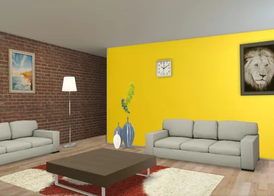 Living room design 🥰 Design Rendering
