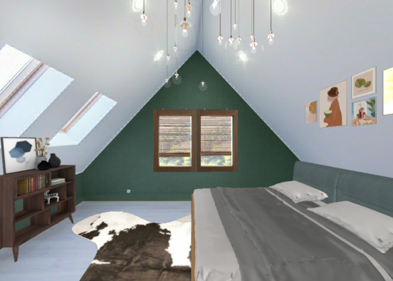 Bed room! Design Rendering