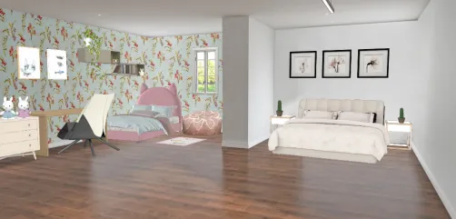 Bedroom with Kids room