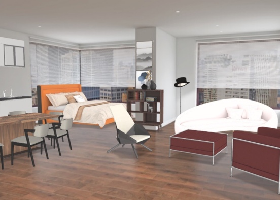 Amazing room saver apartment Design Rendering