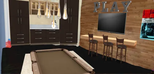 Billiards room