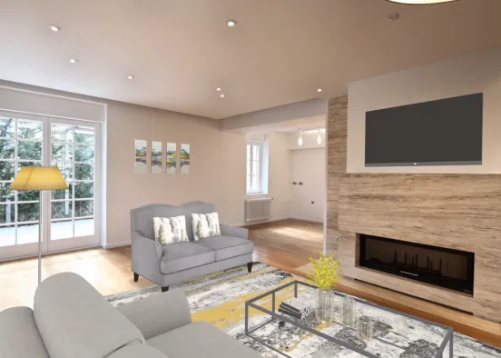 living room design! Design Rendering