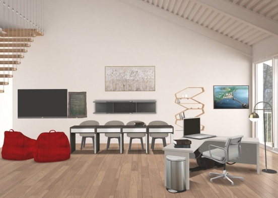 made up classroom Design Rendering