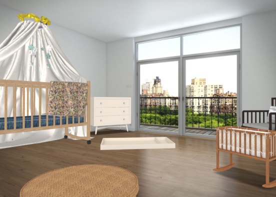 baby 👶 room Design Rendering