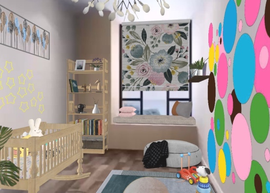 Nursery room #2😁 Design Rendering