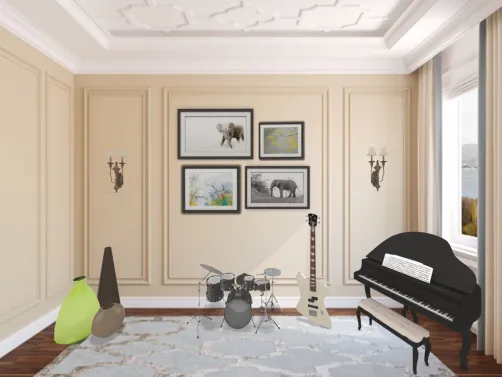 music room 