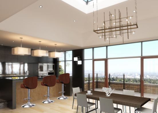 First dining Design Rendering