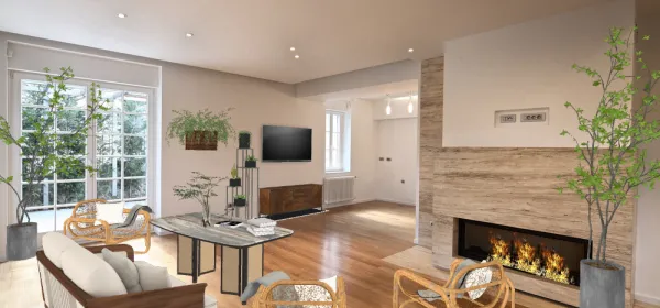 Professional interior design created with Homestyler 3D design software