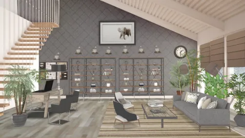Maison « Nature Zen » : Le Bureau de Monsieur 