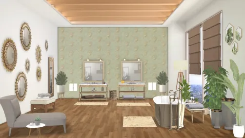 Maison « Nature Zen » : La Salle de Bain Parentale 
