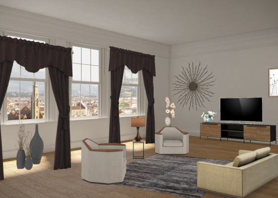 Milne living room  Design Rendering