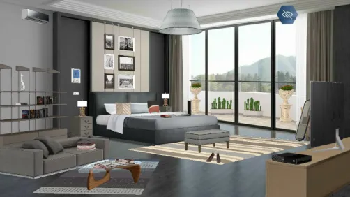 Free style bedroom