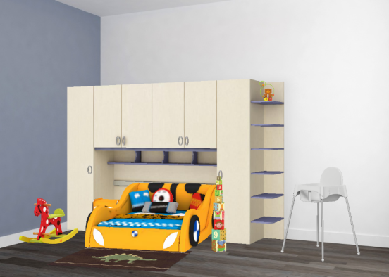 kids/babys room Design Rendering