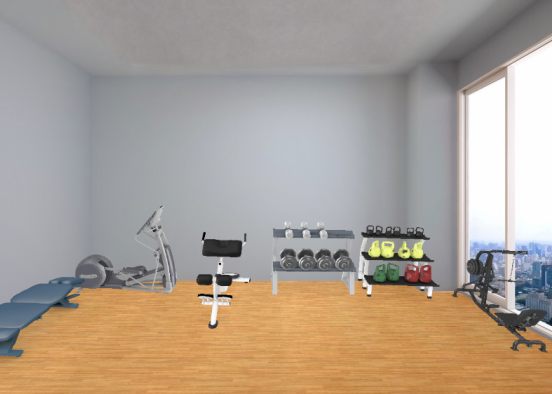 my fitness room Design Rendering
