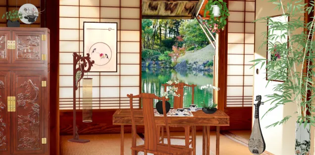 Oriental/Asian Dining Room