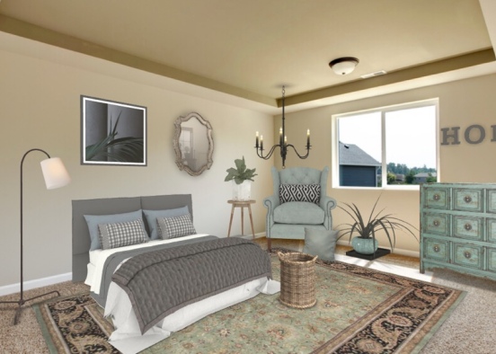 beautiful bedroom 💕 Design Rendering