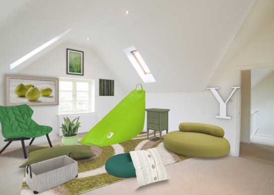 green chill room 💚 Design Rendering