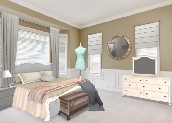 rustic bedroom 😅 Design Rendering