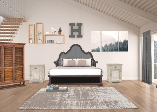 main bedroom 💛 Design Rendering