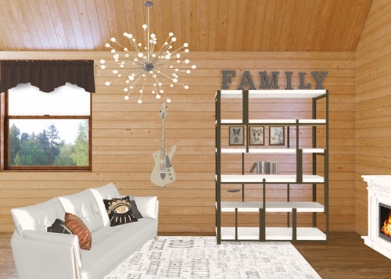 Cozy Cabin  Design Rendering