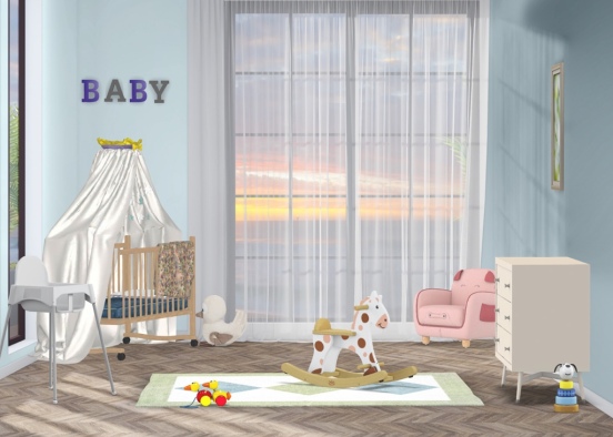 baby room 2 Design Rendering
