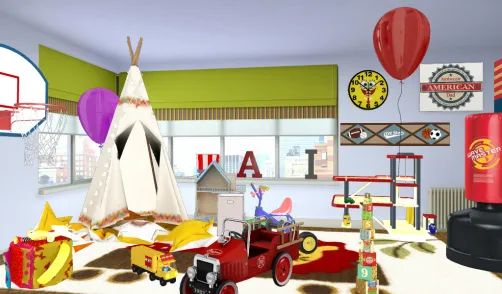 Quarto de brinquedos