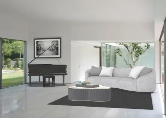 2nd living room  Design Rendering