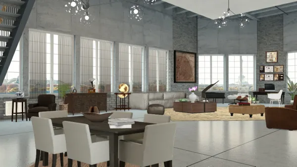 Professional interior design created with Homestyler 3D design software