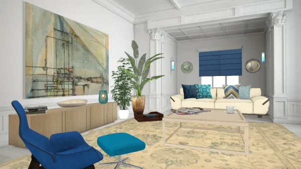 Professional interior design created with Homestyler 3D design software
