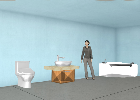 Ванная комната Design Rendering