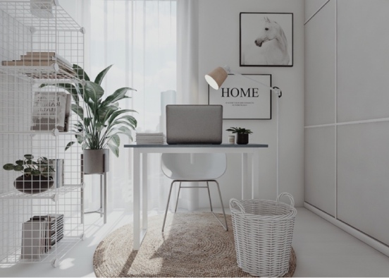 Home office 🌿 Design Rendering