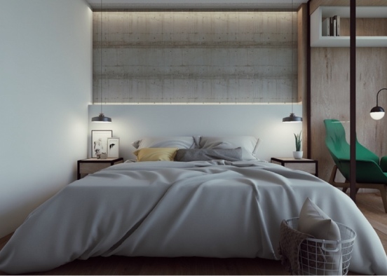 Bedroom 🌿 Design Rendering