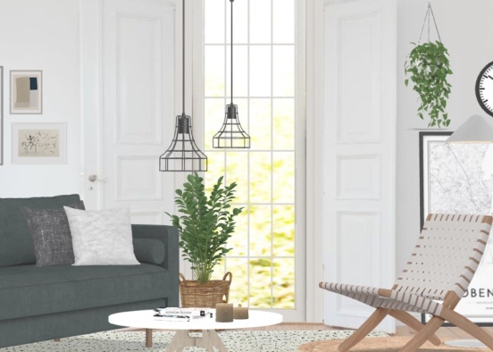Living room 🌿 Design Rendering