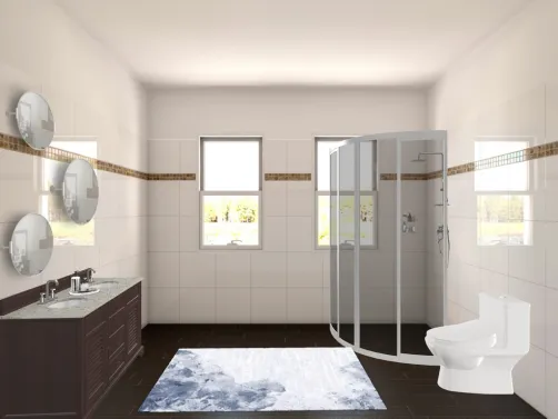 Modern Apartment Bathroom