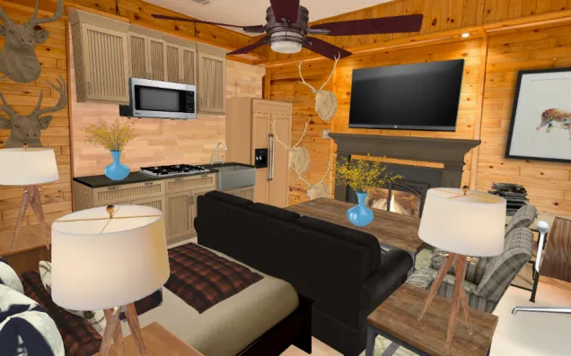 Cozy cabin suite 