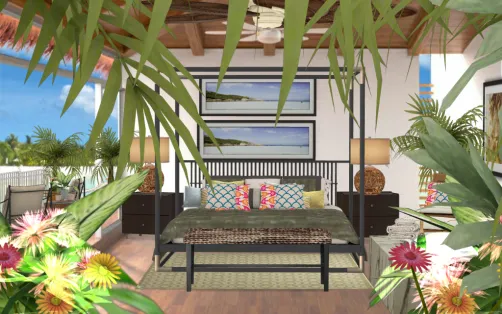 Tropical Bungalow(Template From Zero)