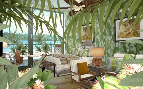 Tropical Hotel Suite 