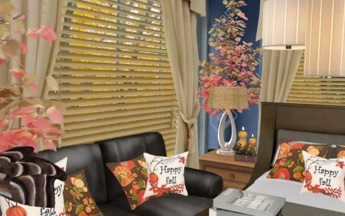 Cozy Autumn Bedroom 