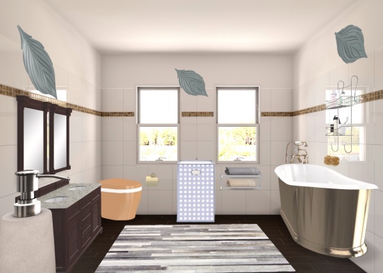 this bathroom is on point  Design Rendering