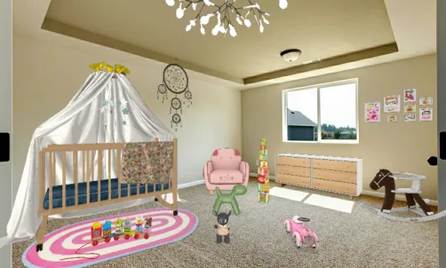 Chambre de bébé fille !!!
