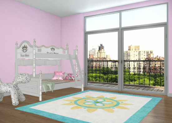 Lilly's room Design Rendering