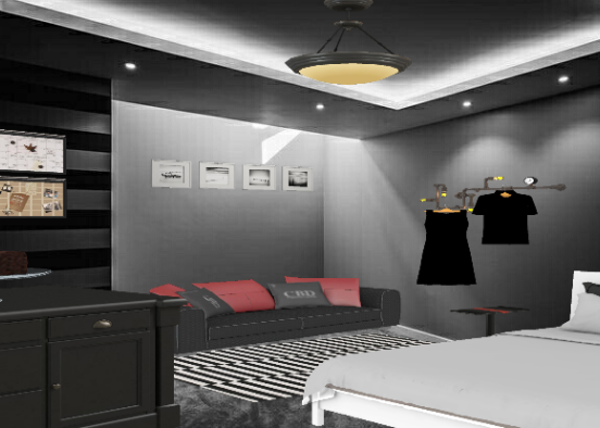 The black hotel Design Rendering